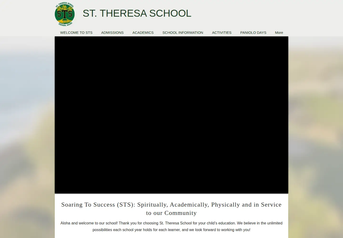 Screenshot of sttheresakauai.com