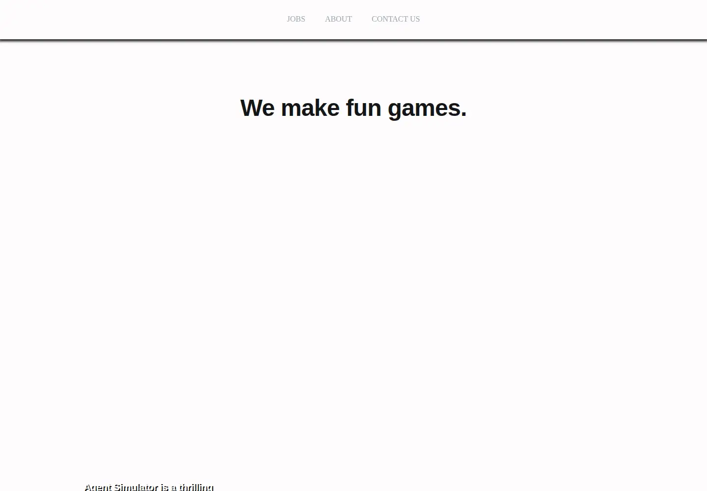Captured homepage of studiogamebit.com in the current scan