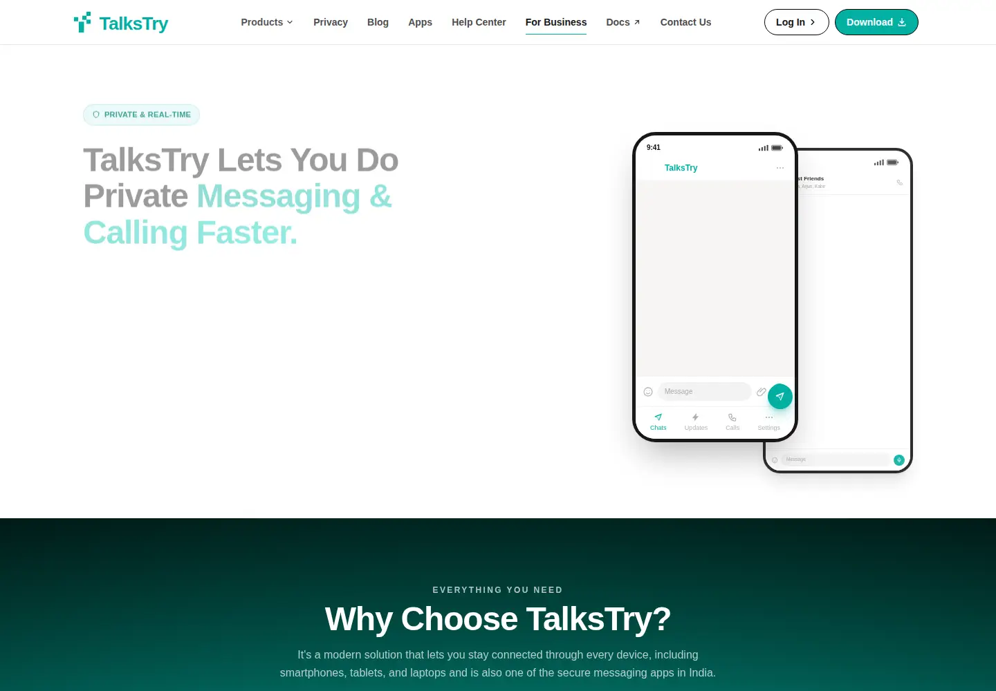 Screenshot of talkstry.com