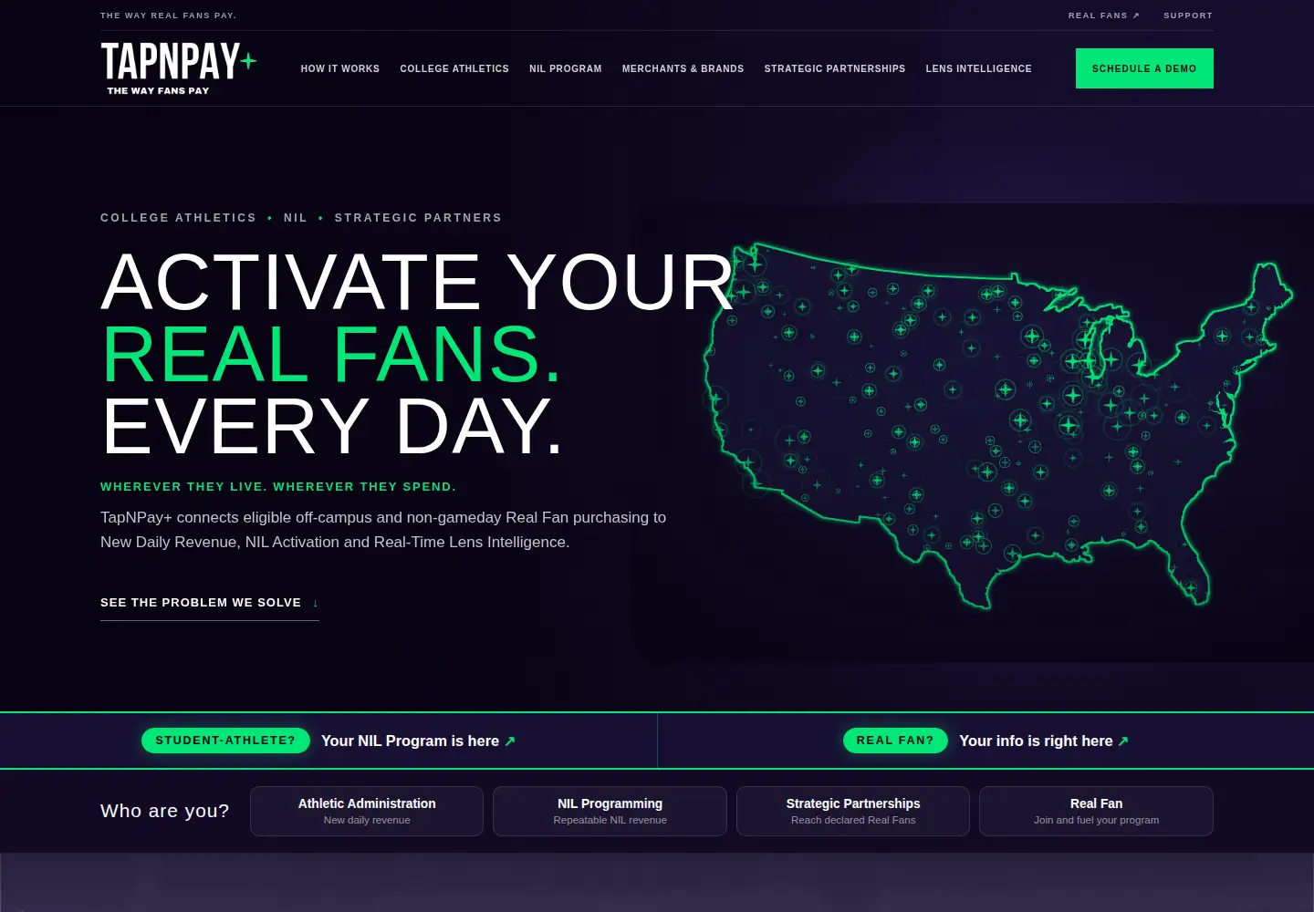 Captured homepage of tapnpayplus.com in the current scan