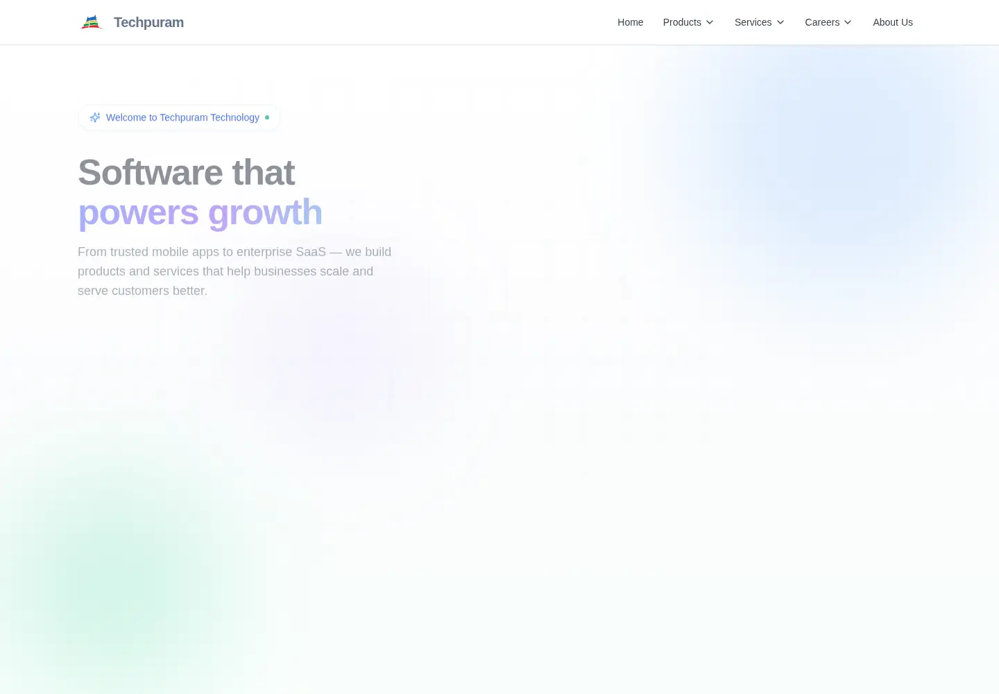 Screenshot of techpuram.com