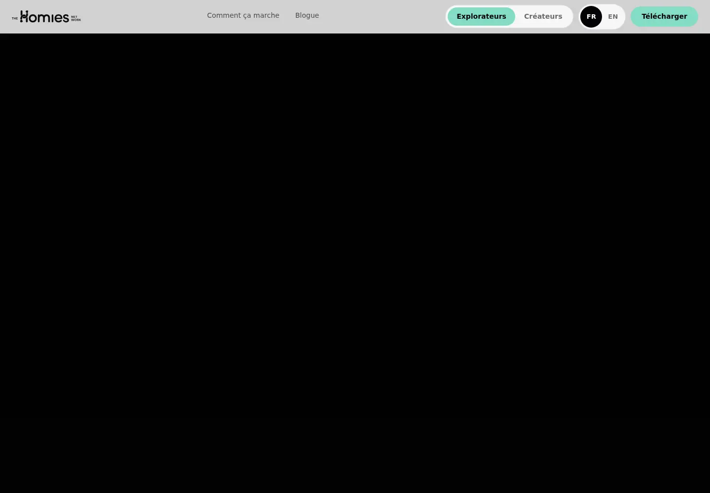 Captured homepage of thehomiesnetwork.com in the current scan
