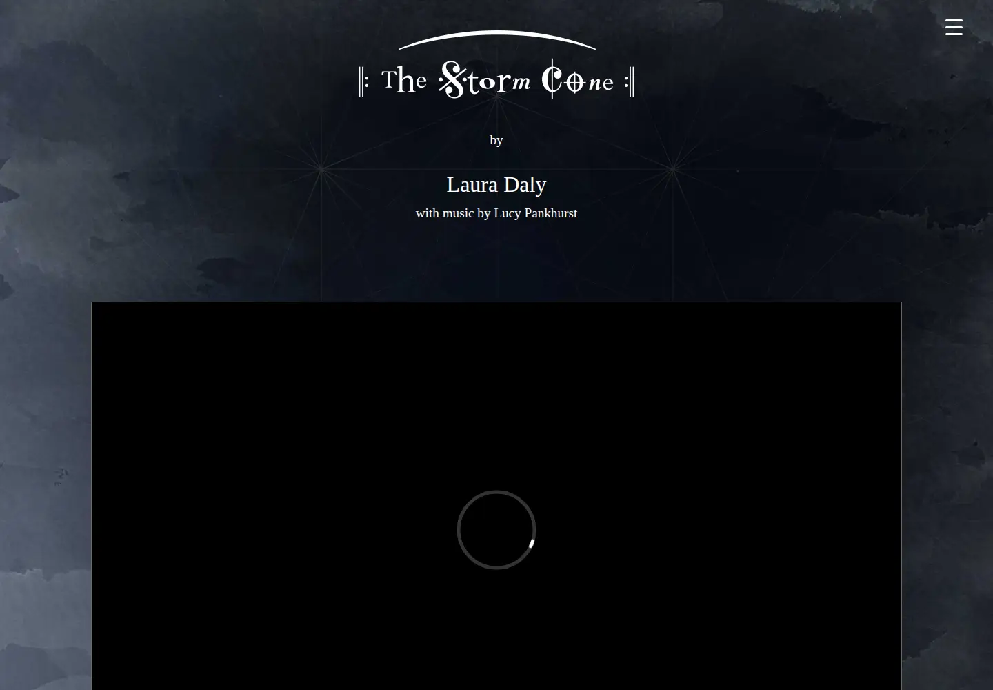 Screenshot of thestormcone.com