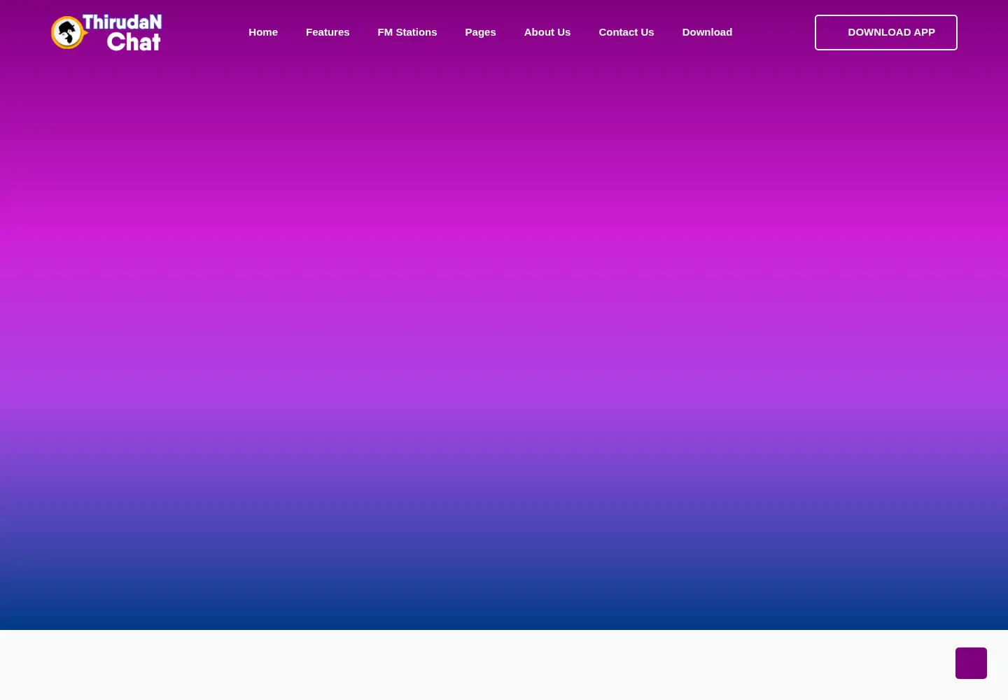 Screenshot of thirudanchat.com