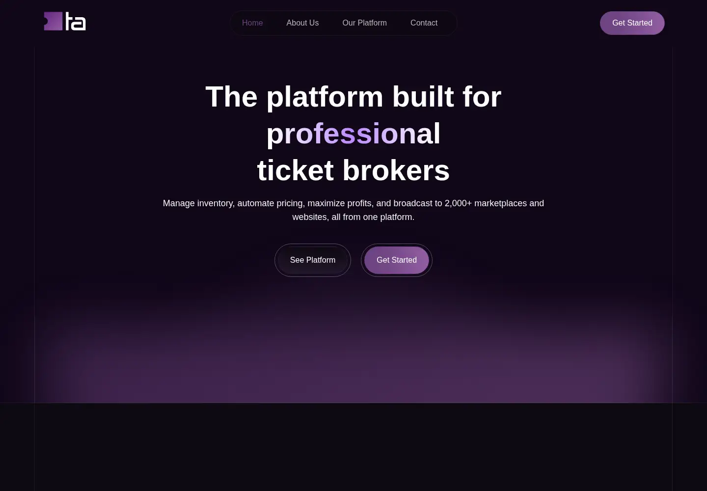 Screenshot of ticketattendant.com