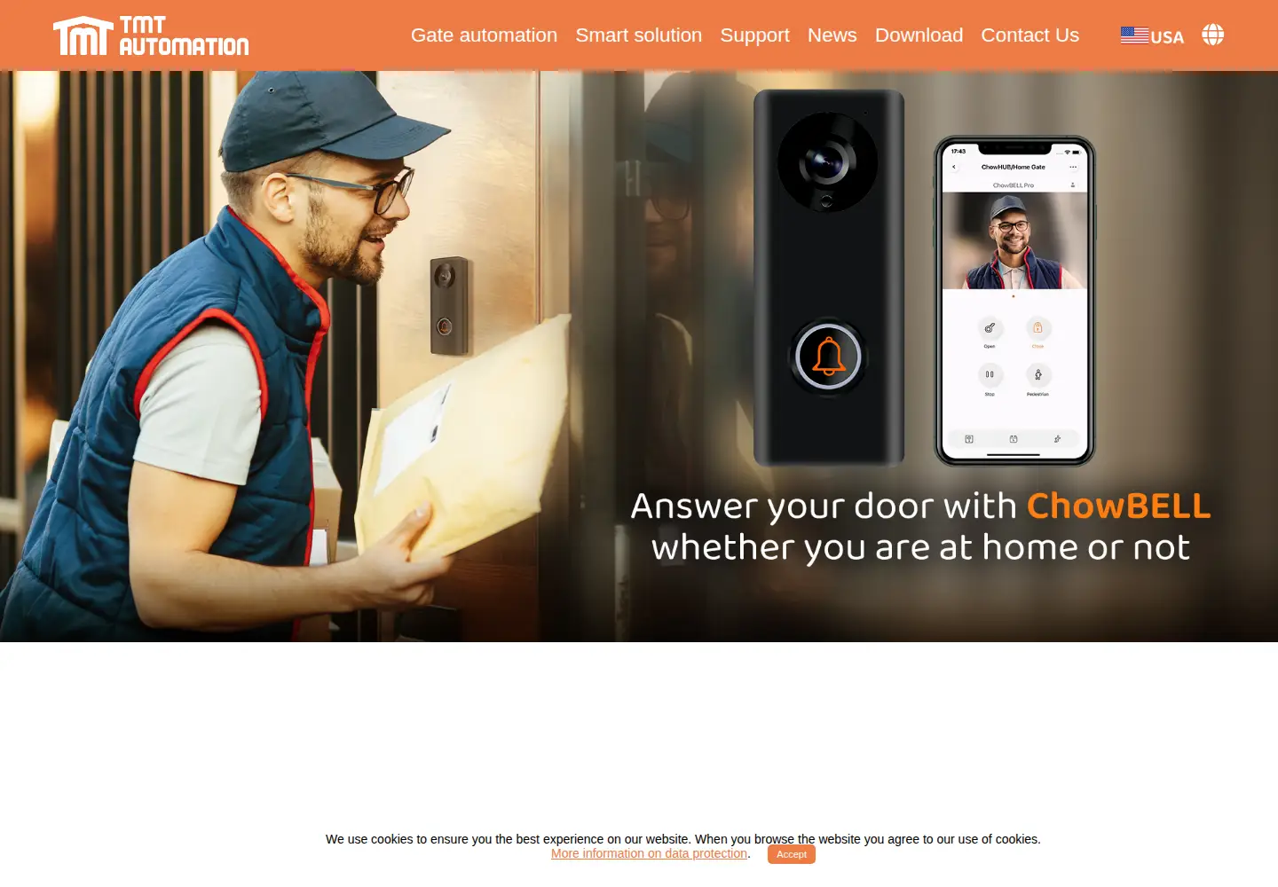 Screenshot of tmt-automation.com