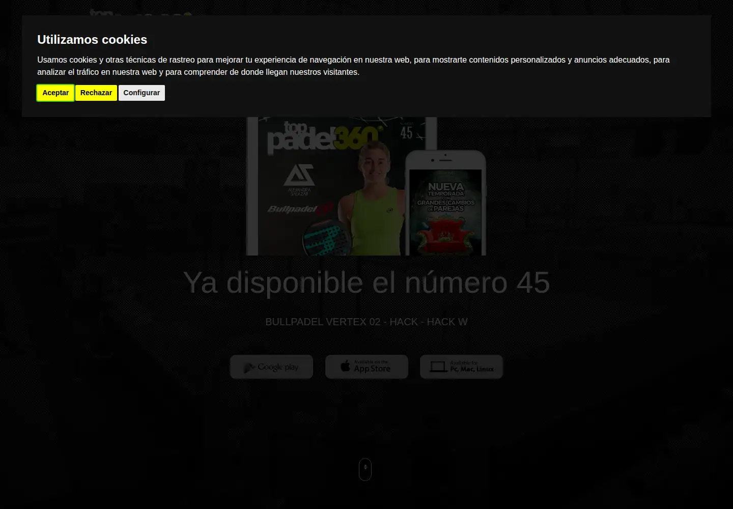 Screenshot of top-padel360.com