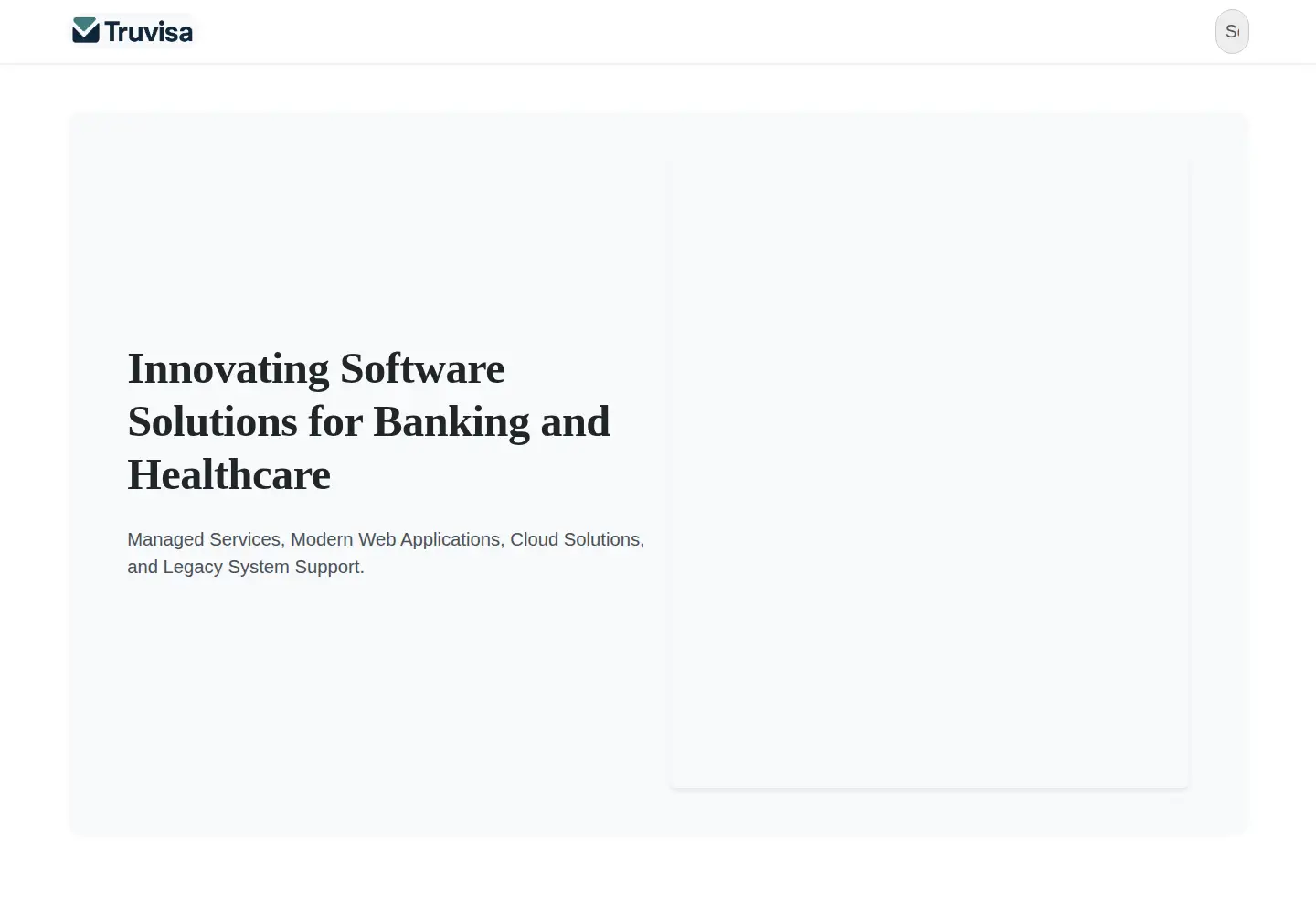 Screenshot of truvisa.com