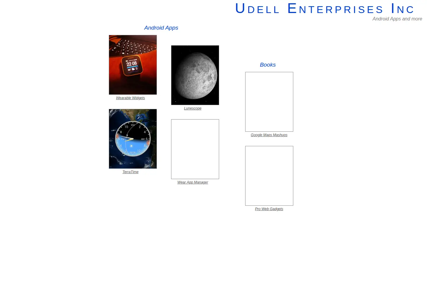 Screenshot of udellenterprises.com