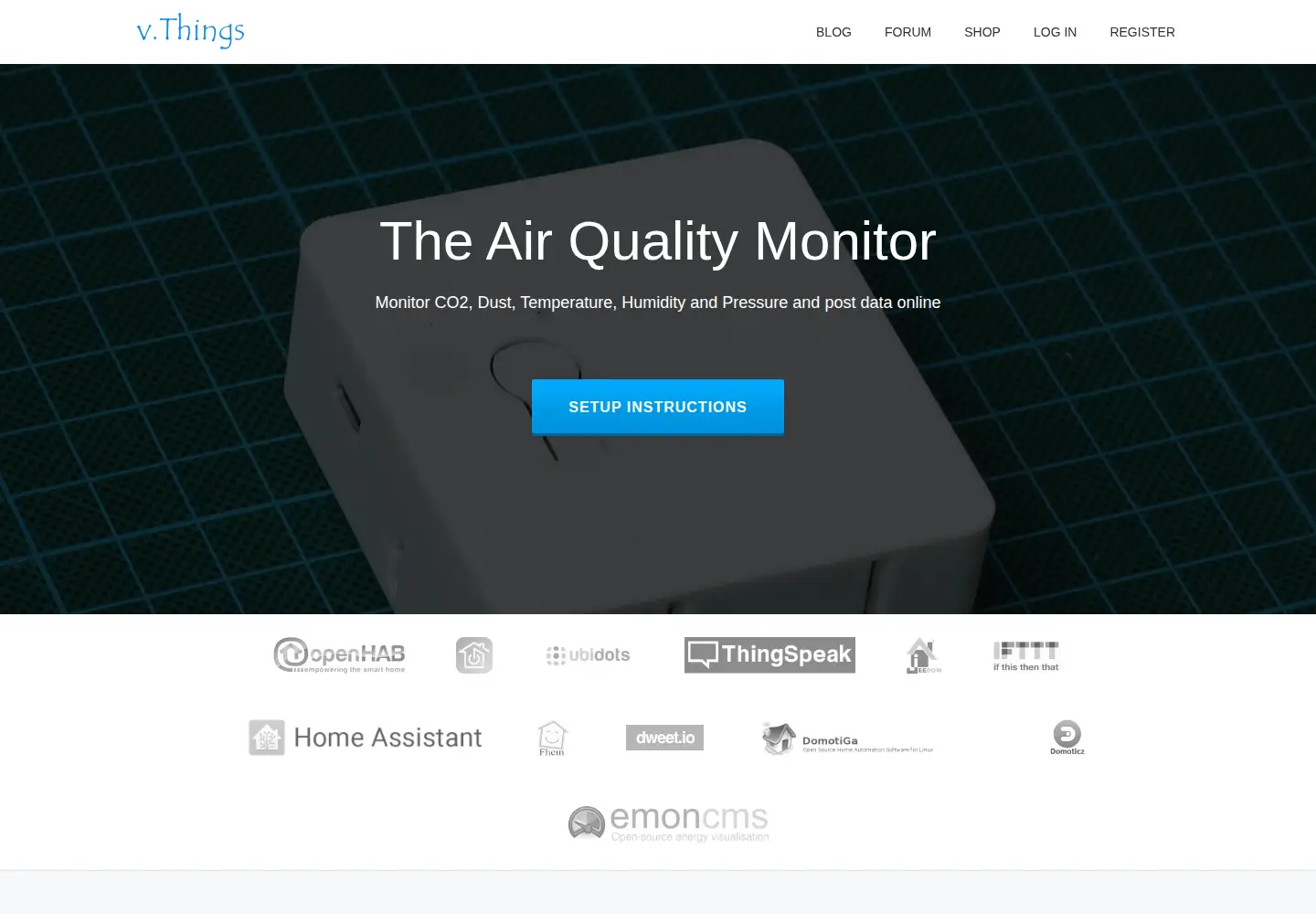 Screenshot of vair-monitor.com