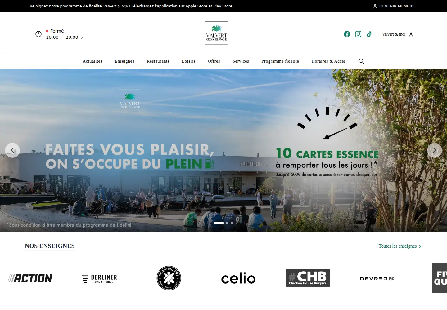 Captured homepage of valvert-croixblanche.com in the current scan