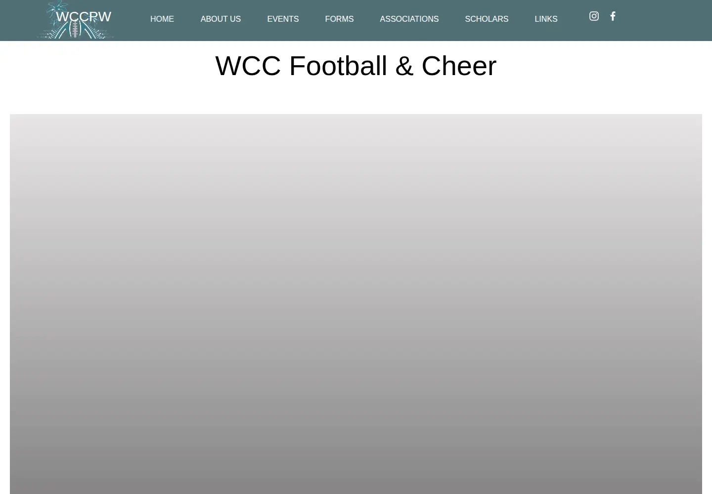 Screenshot of wccpopwarner.com