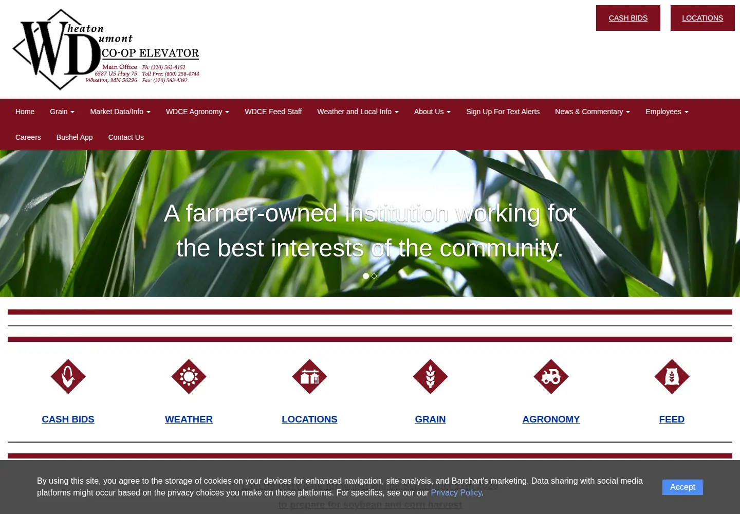 Screenshot of wdcoop.com