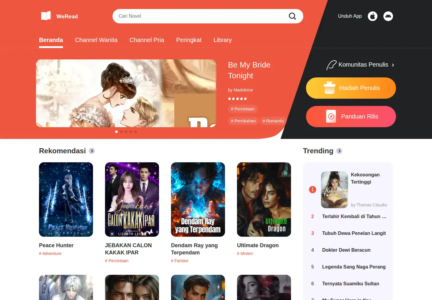 Screenshot of webreadapp.com