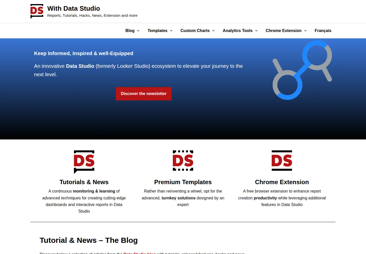 Captured homepage of withdatastudio.com in the current scan