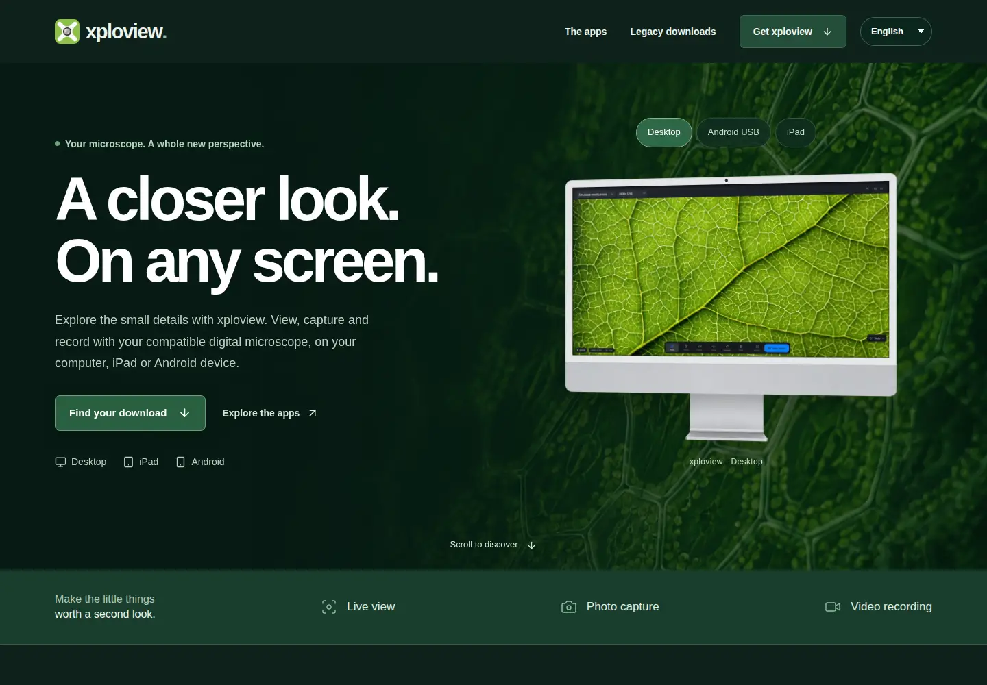 Screenshot of xploview.com