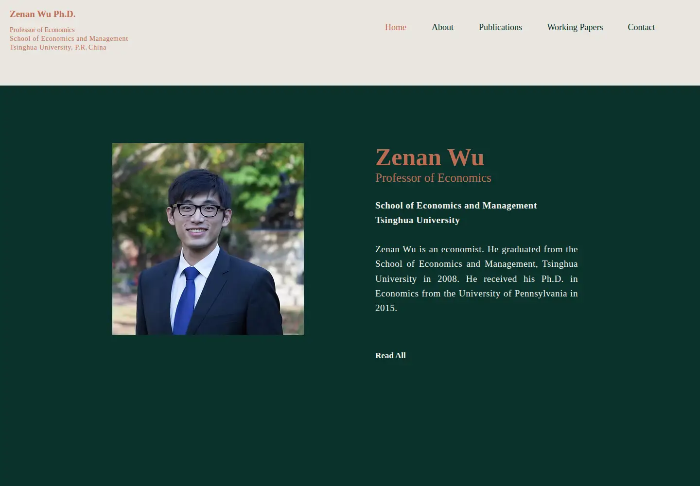 Screenshot of zenanwu.com