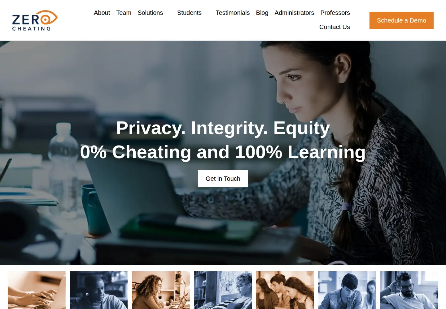Screenshot of zerocheating.com