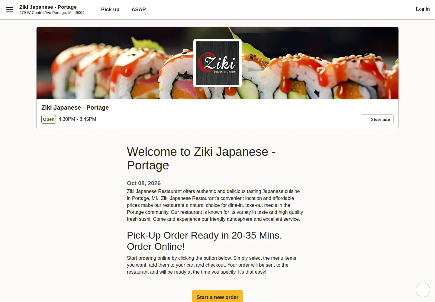 Screenshot of zikijapanese.com