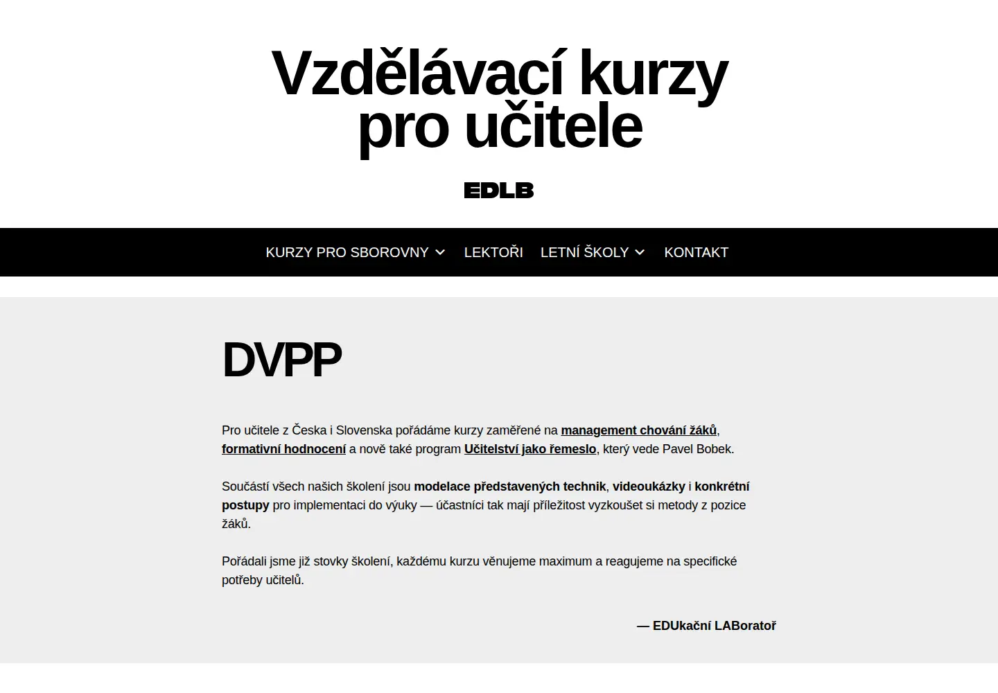 Screenshot of excelentnivyuka.cz