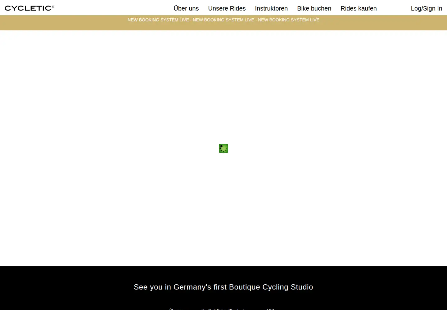 Screenshot of cycleticstudio.de