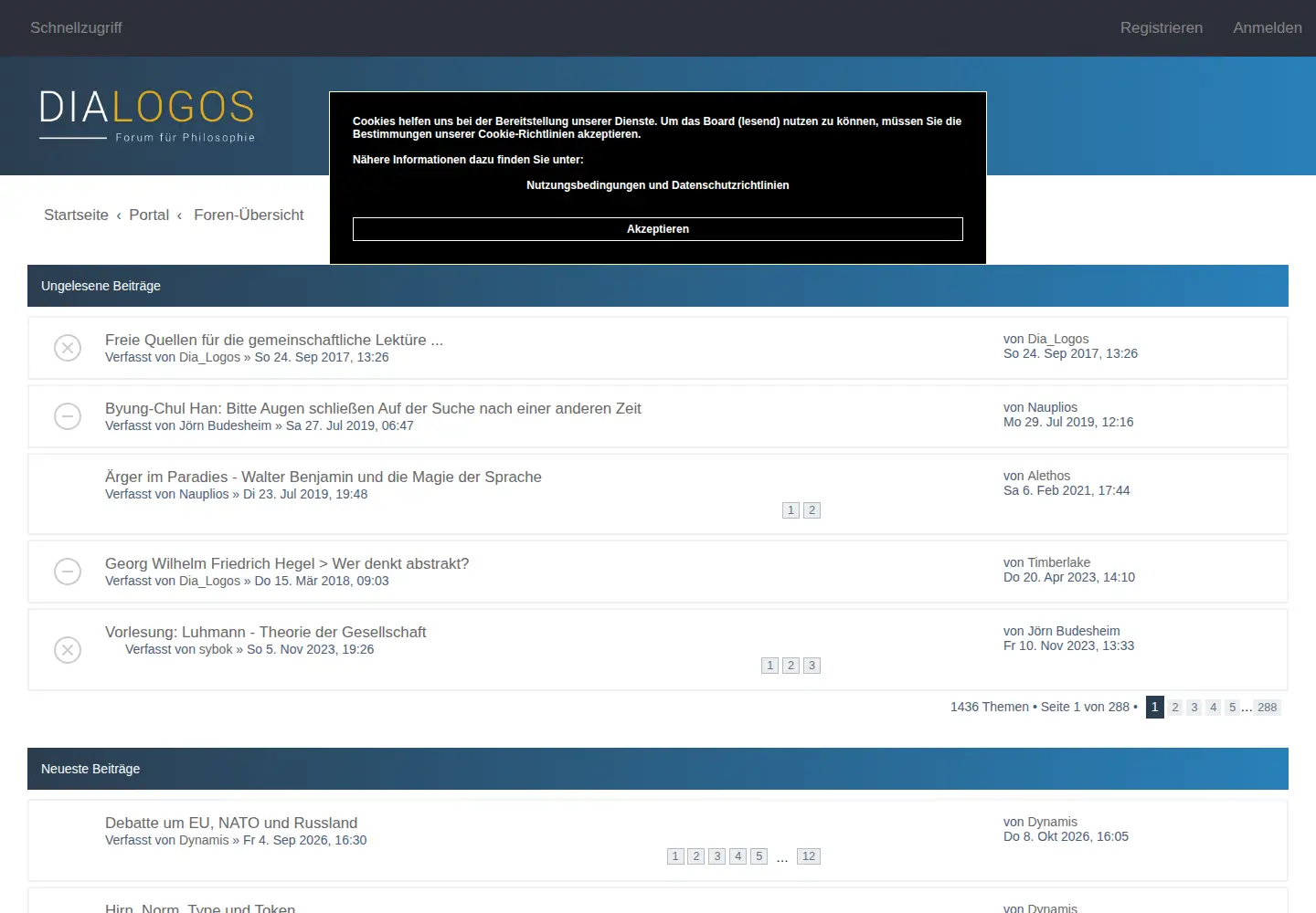 Screenshot of dialogos-philosophie.de