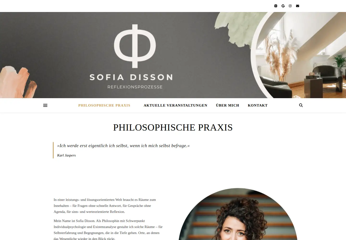 Screenshot of filo-sofia.de