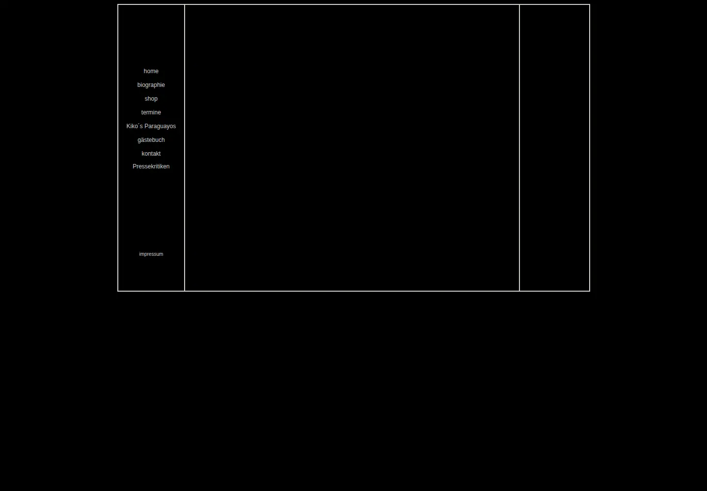 Screenshot of kiko-pedrozo.de