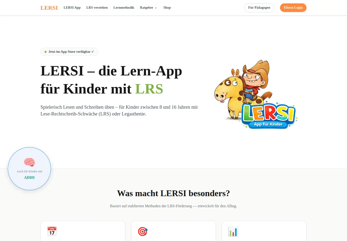 Screenshot of lersi.de