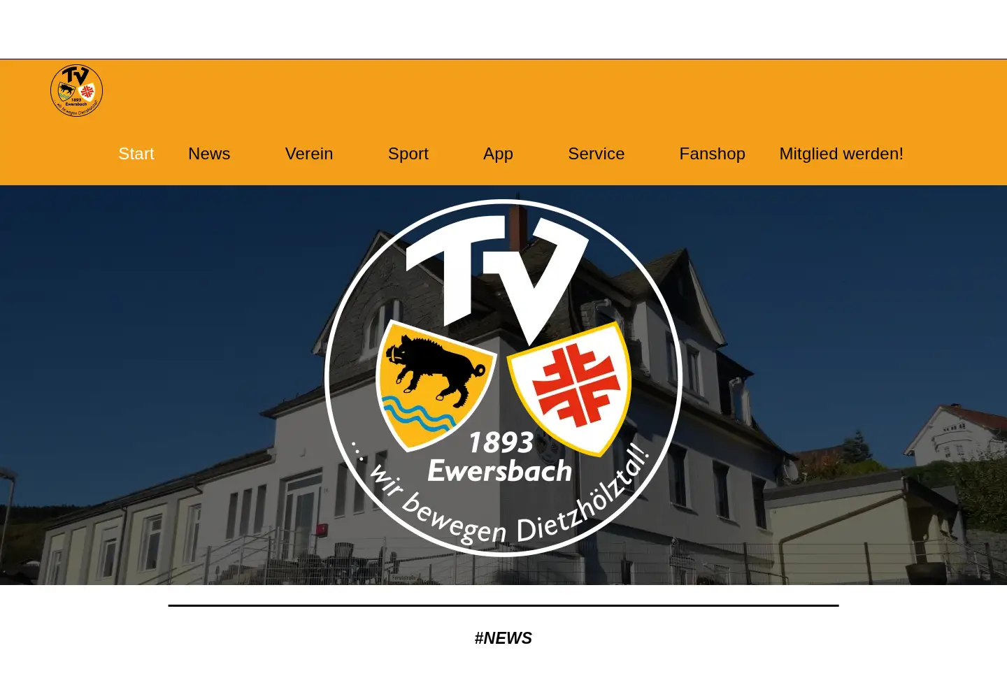 Screenshot of tv-ewersbach.de
