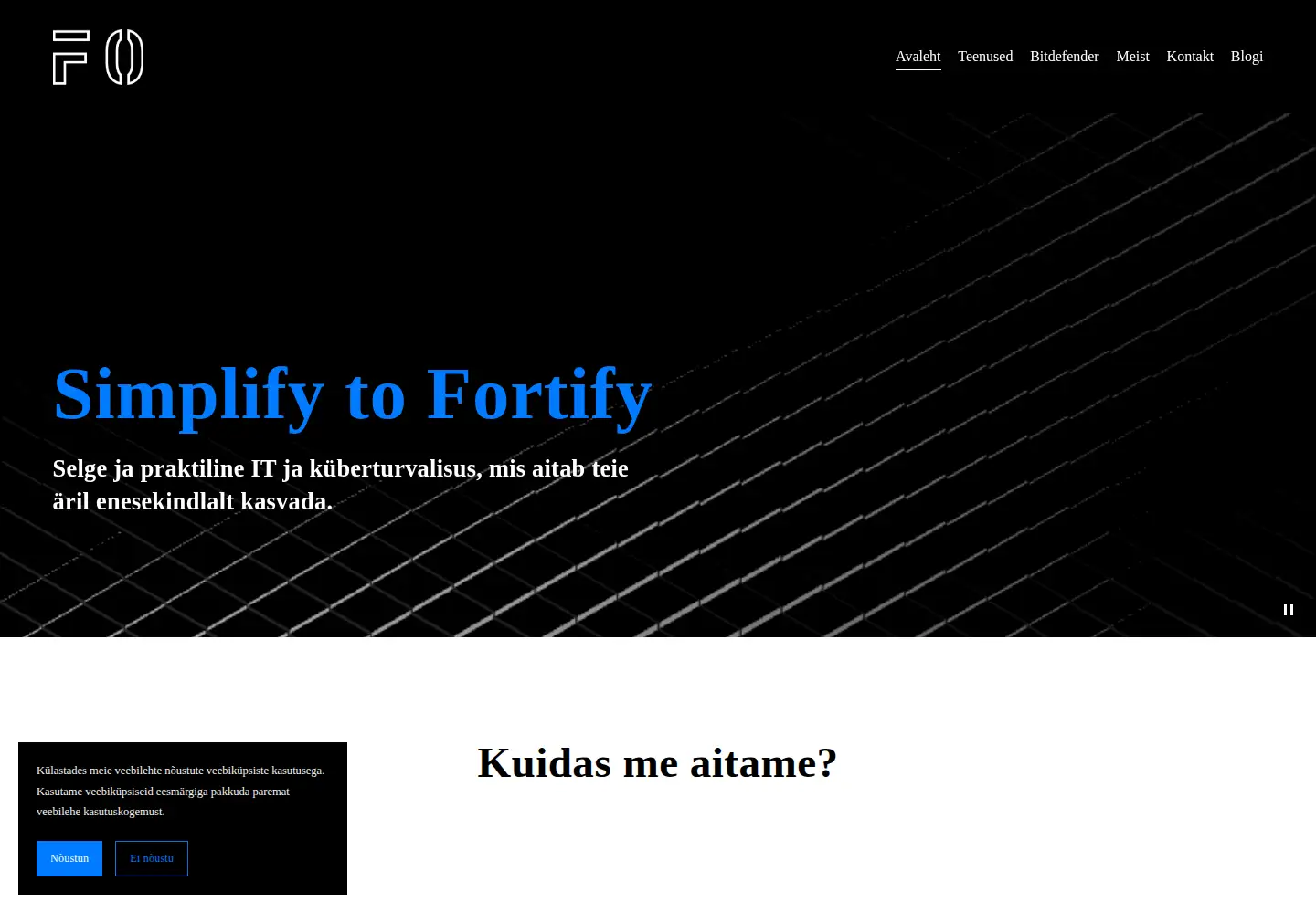 Screenshot of f0.ee