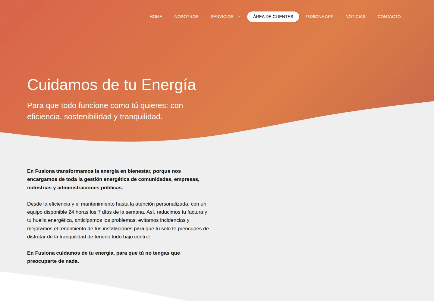 Screenshot of fusiona.es