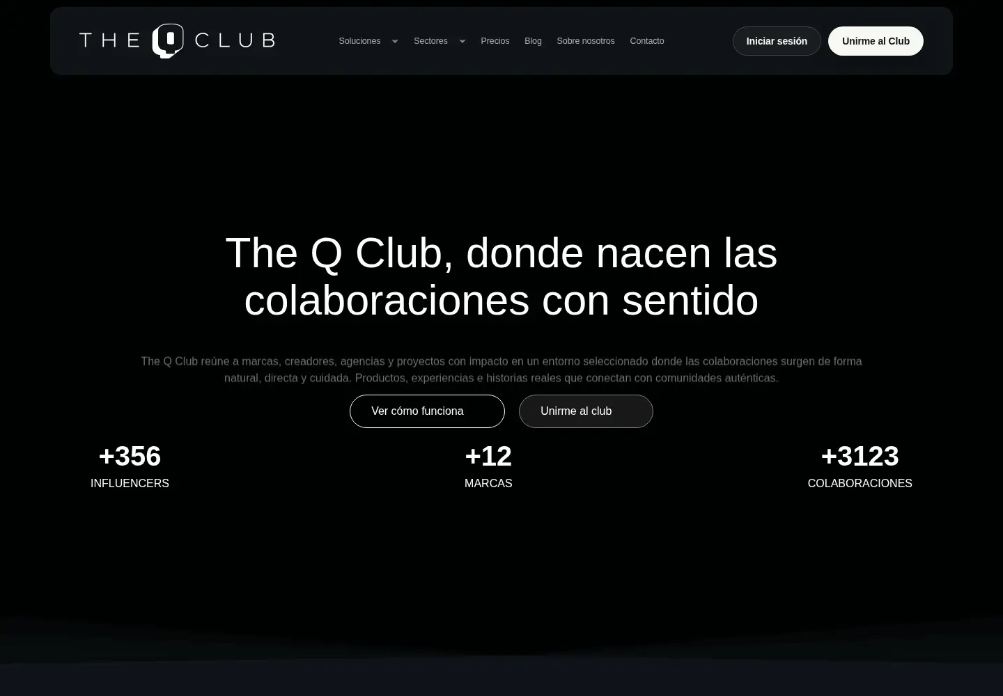Screenshot of theqclub.es