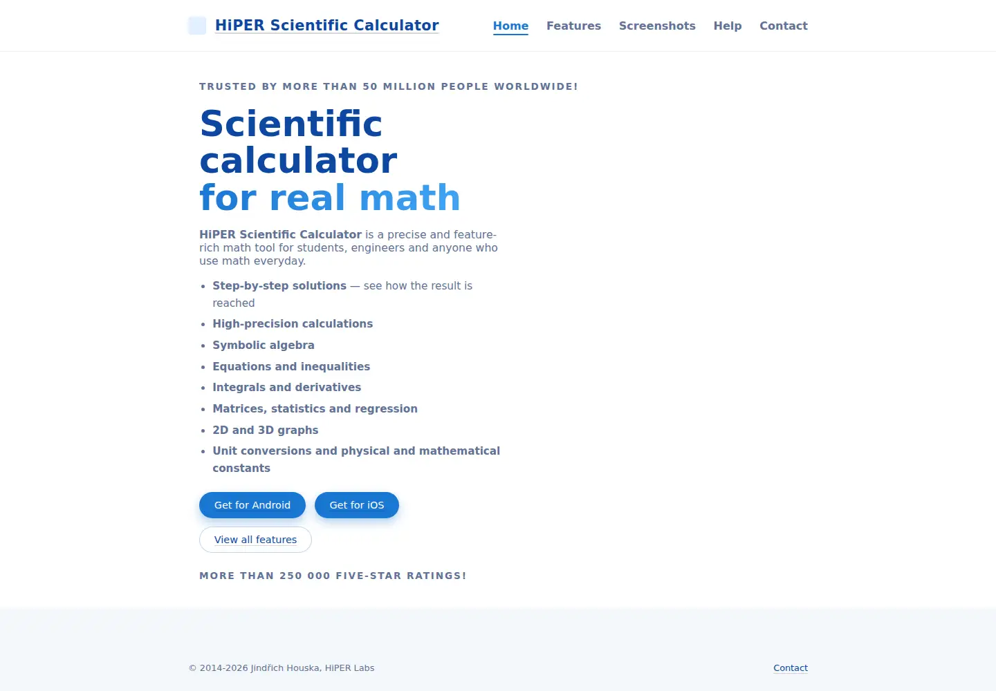 Screenshot of hiperlabs.eu