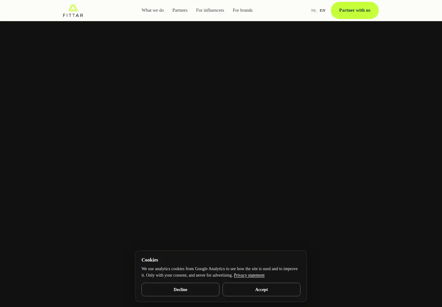Screenshot of fittar.fit