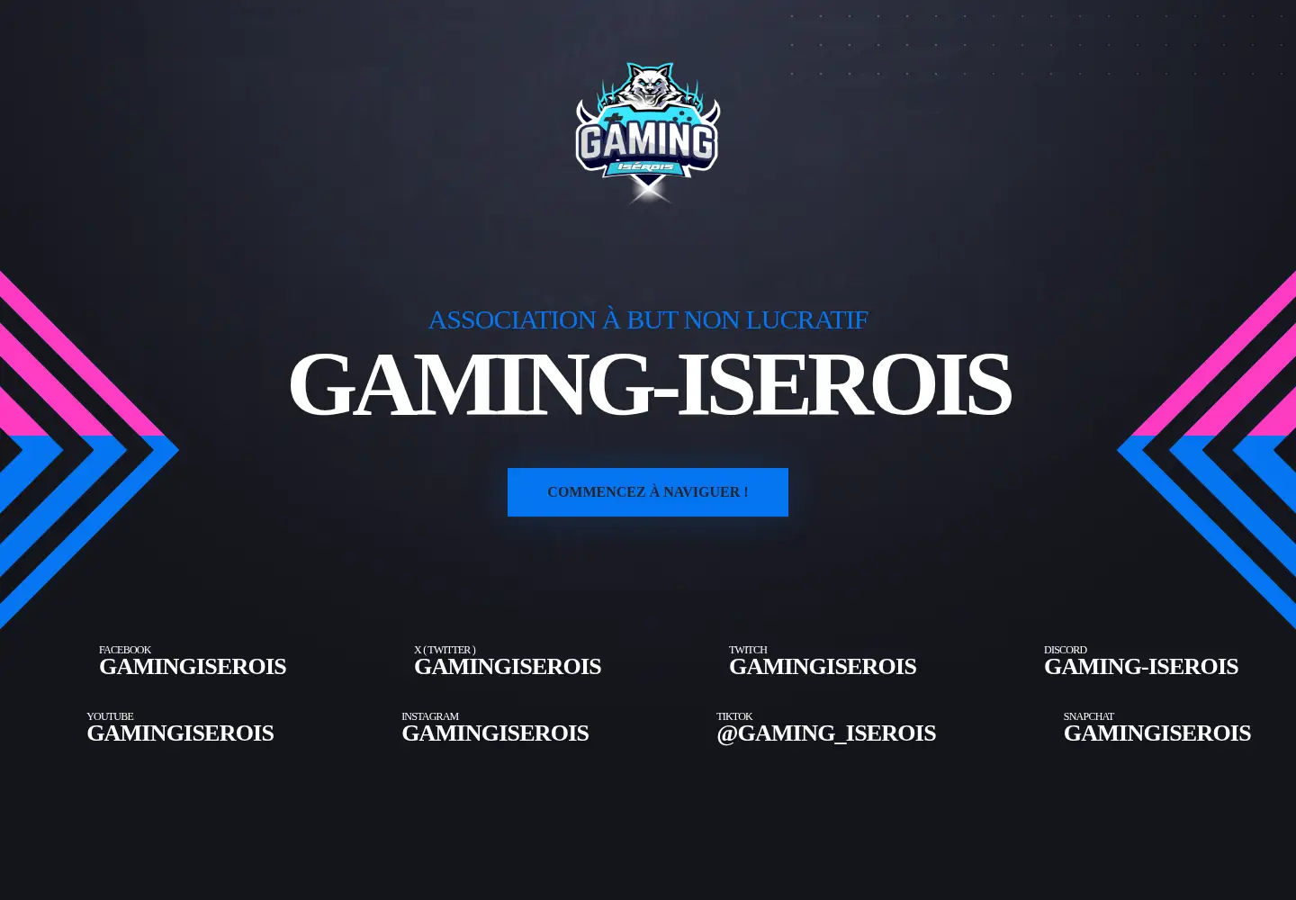 Screenshot of gaming-iserois.fr