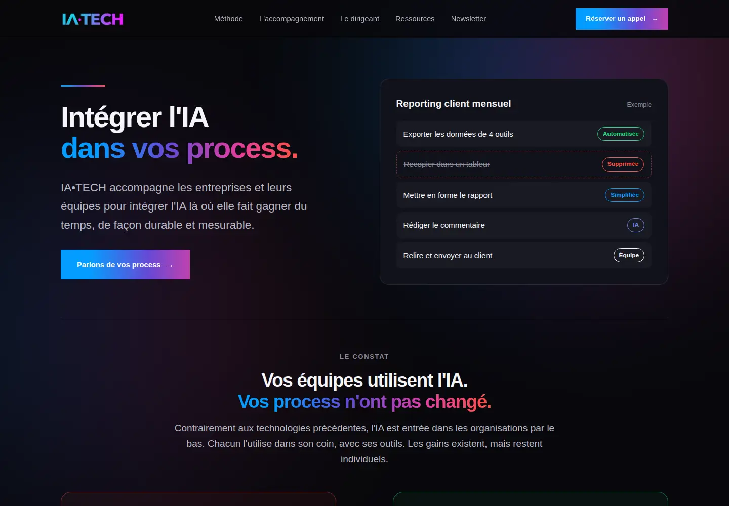 Screenshot of ia-tech.fr