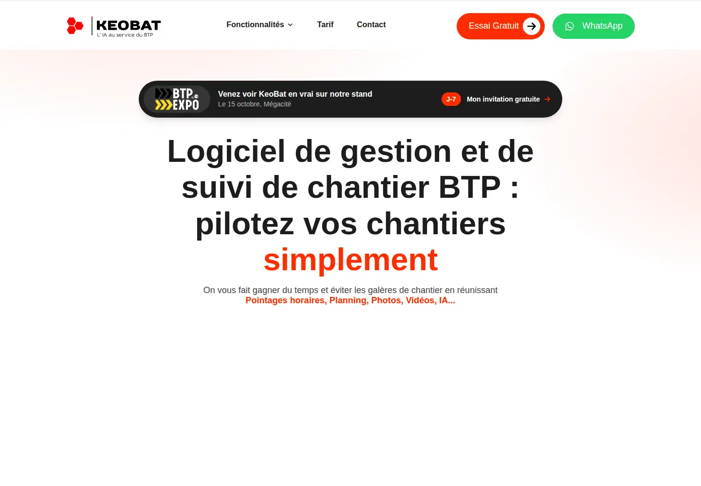 Screenshot of keobat.fr