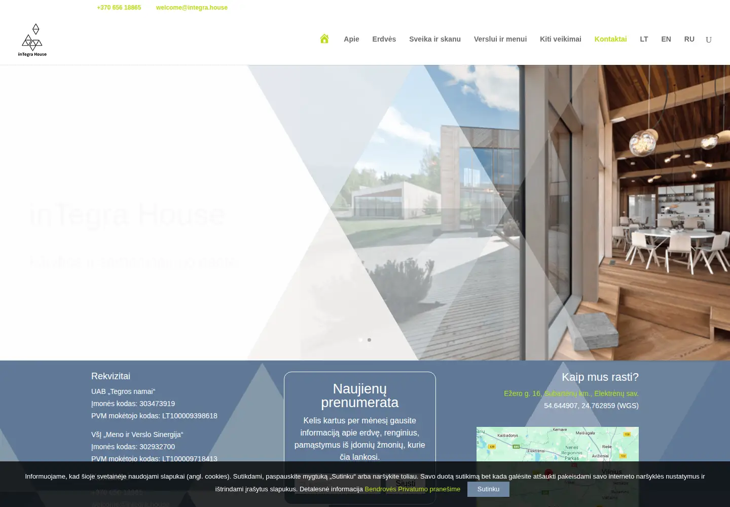 Screenshot of integra.house