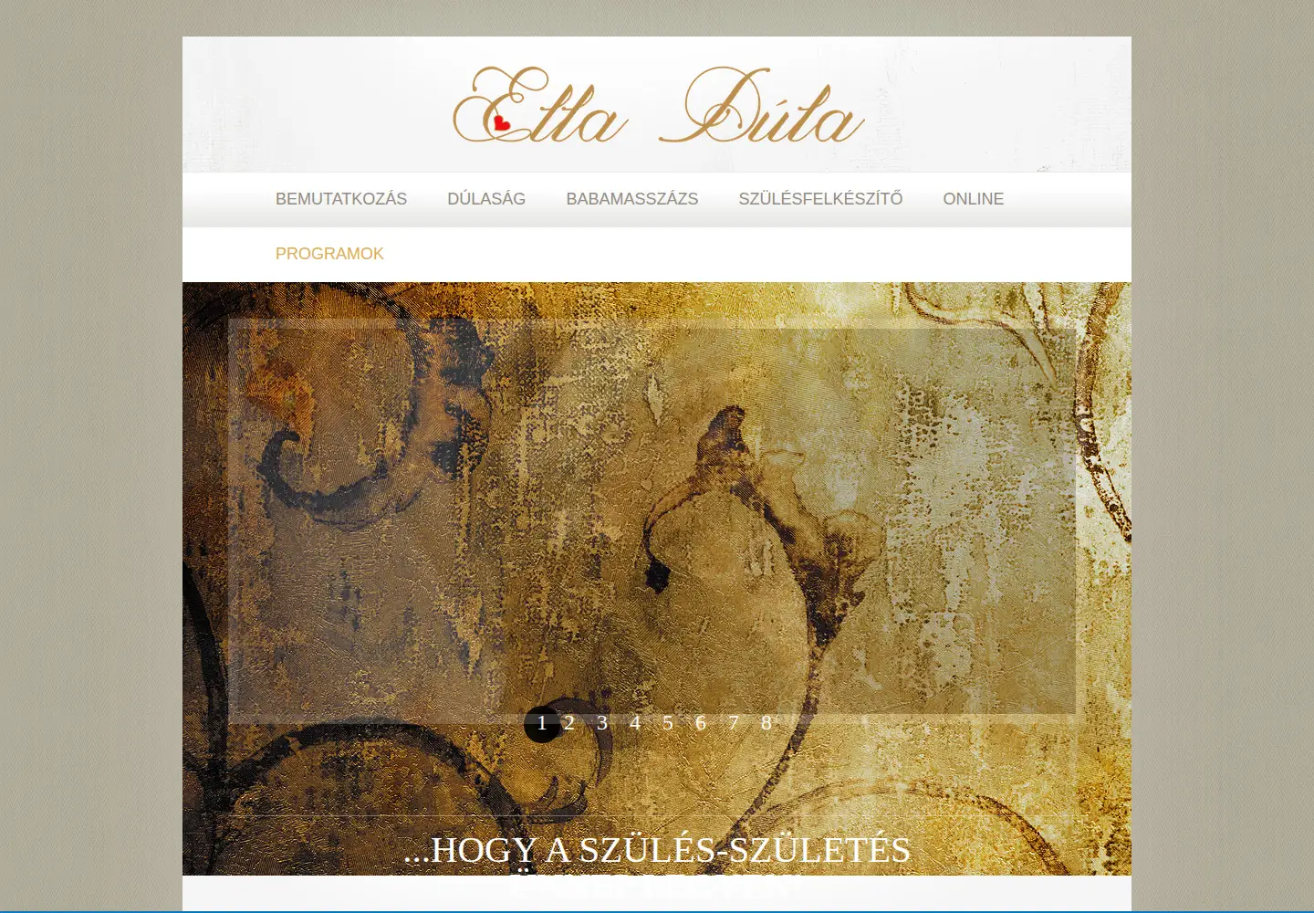 Screenshot of elladula.hu