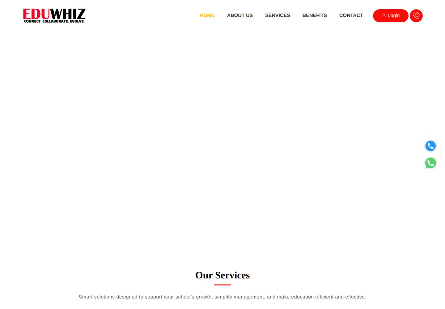 Screenshot of eduwhiz.in