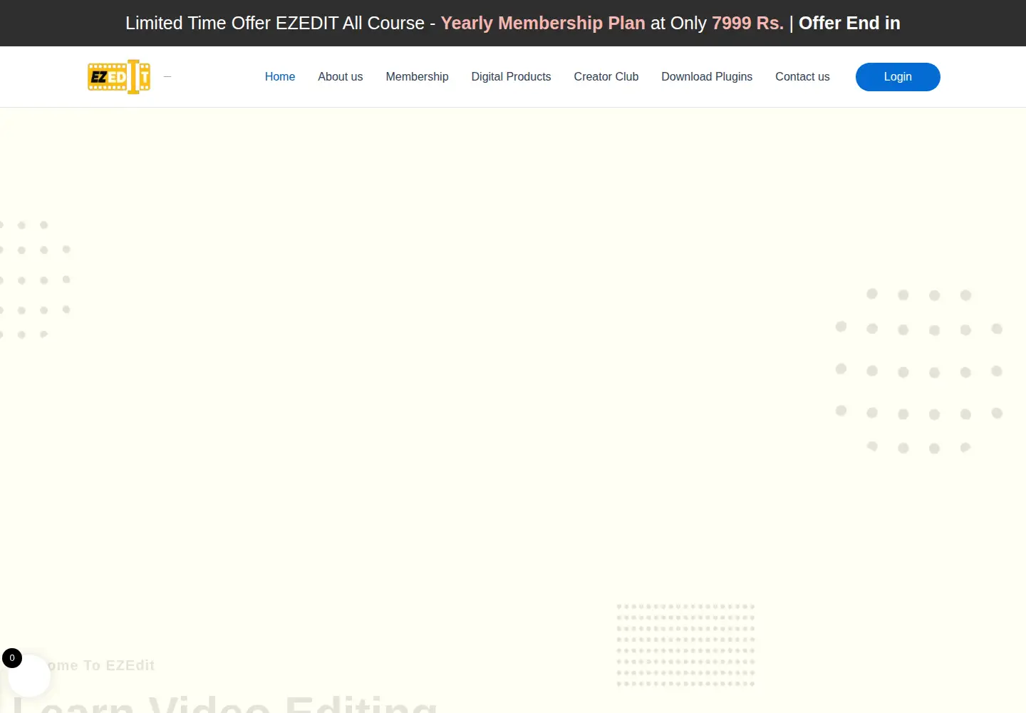 Screenshot of ezedit.in