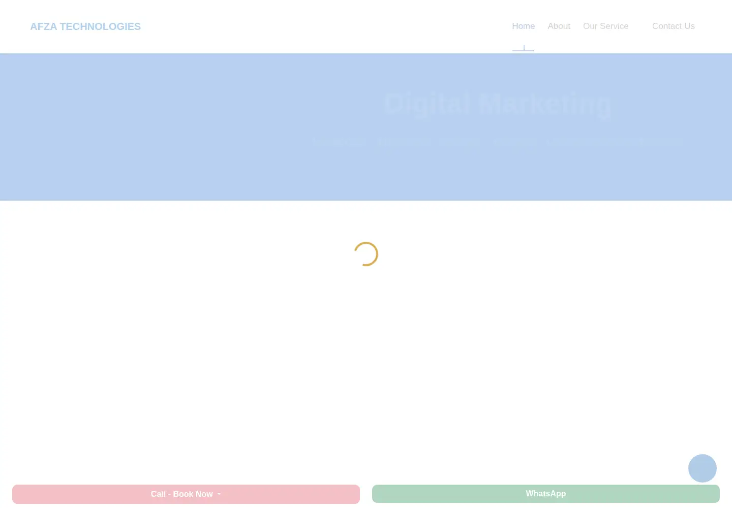Captured homepage of oncityapp.in in the current scan