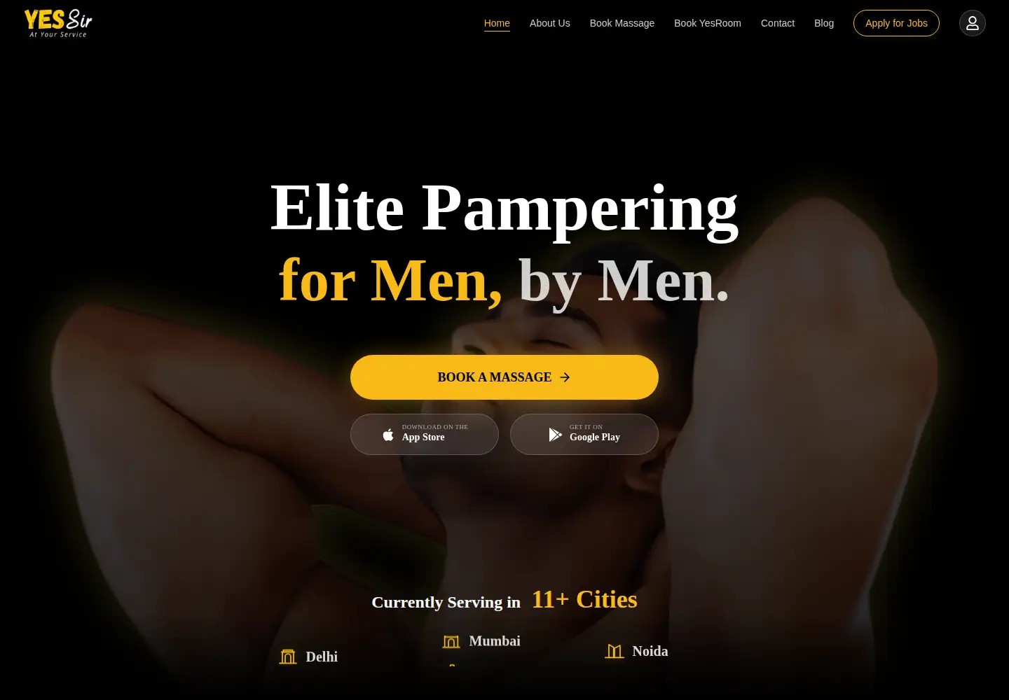Screenshot of yes-sir.in