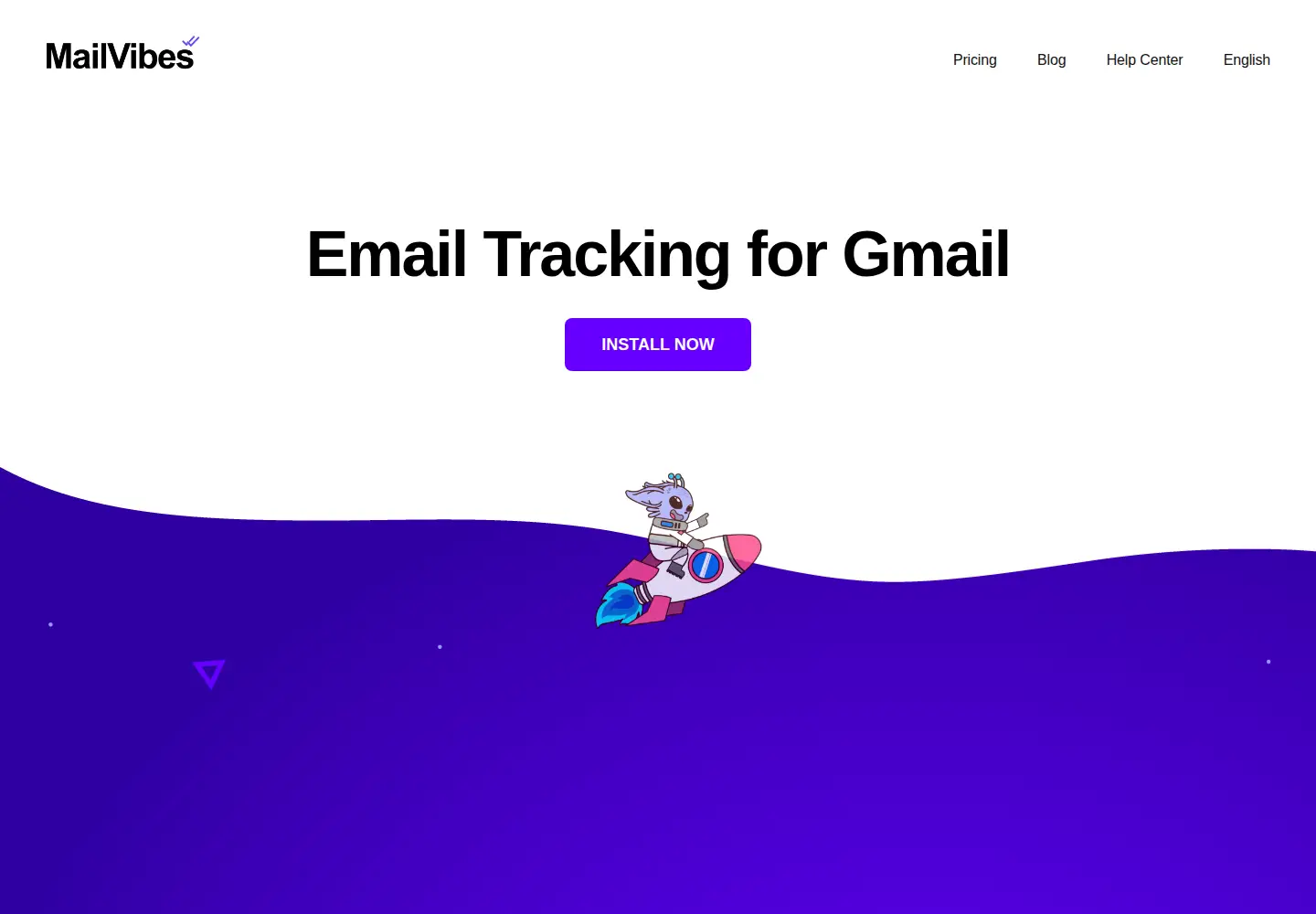Screenshot of mailvibes.io