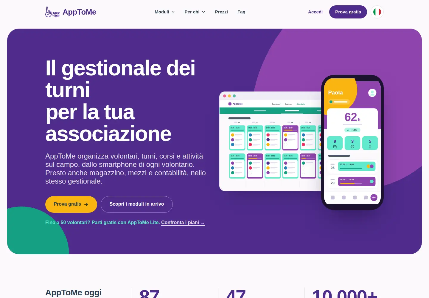 Screenshot of apptome.it