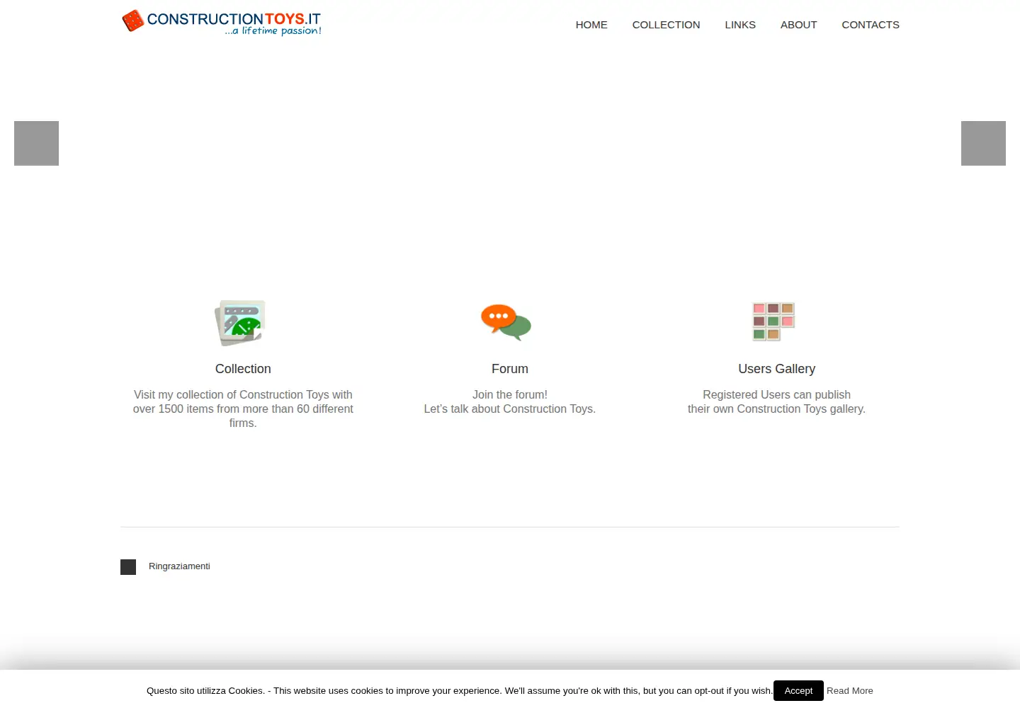 Screenshot of constructiontoys.it