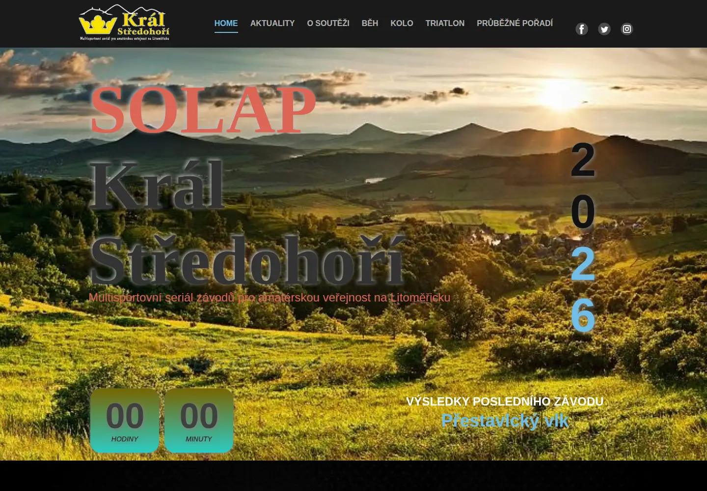 Screenshot of kralstredohori.cz