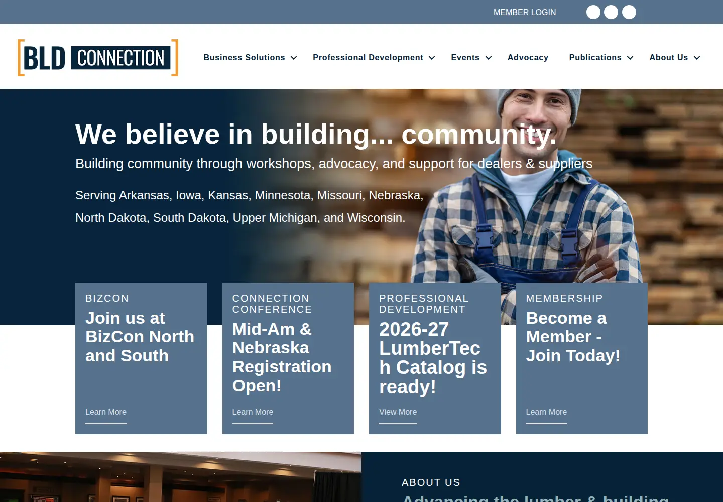 Screenshot of nlassn.org
