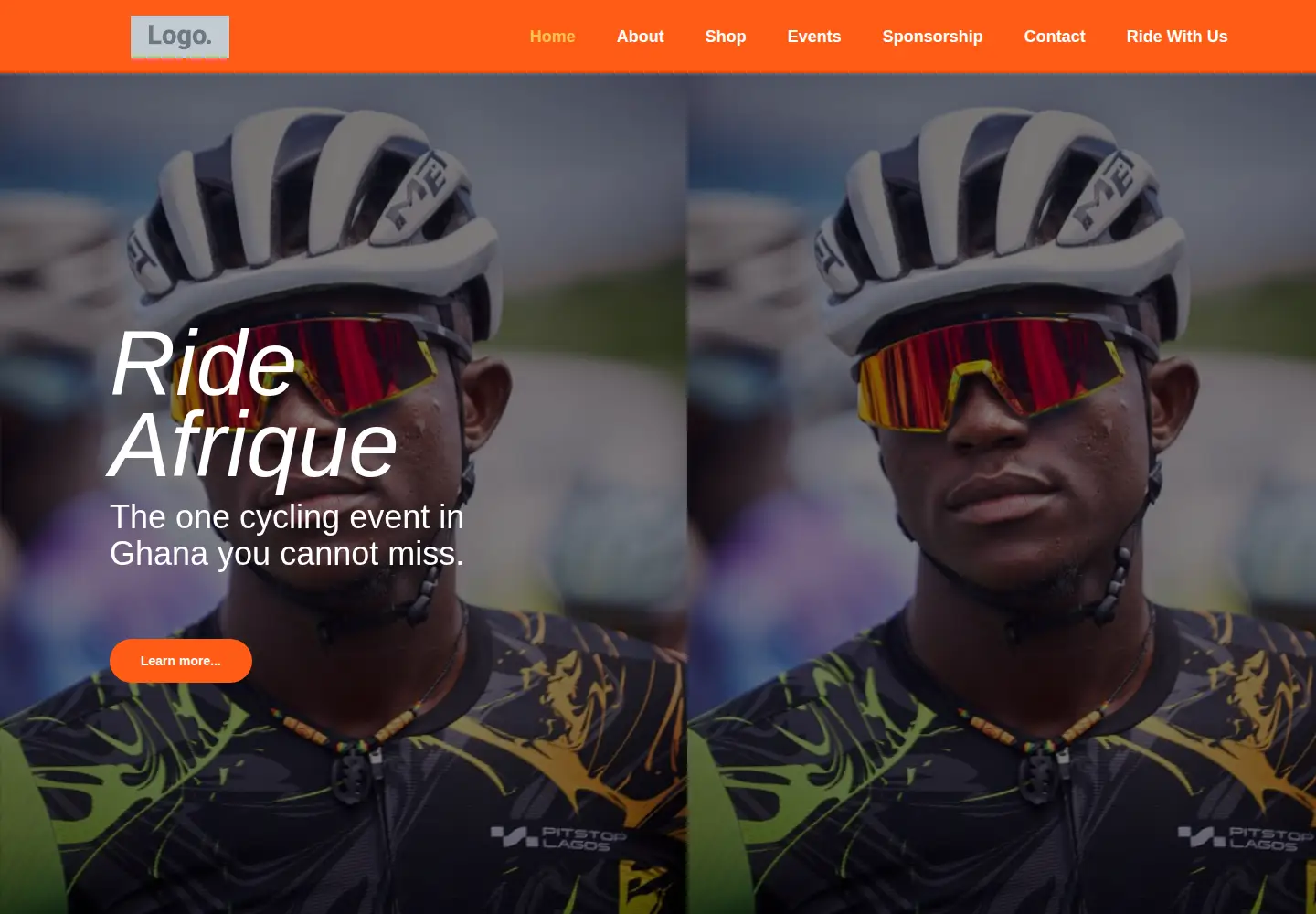 Screenshot of rideafrique.com